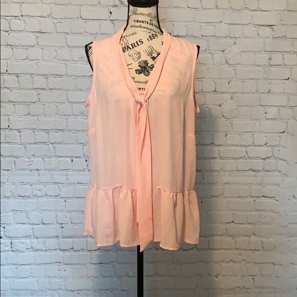 Kate & Mallory sleeveless blouse size large - Picture 1 of 9